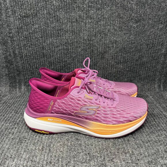 Skechers Max Cushioning Endeavor Hands Free Slip On Shoes Pink Women’s 10 - Picture 1 of 8